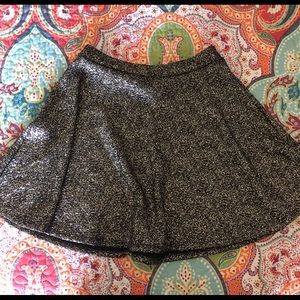 Silver specks skirt